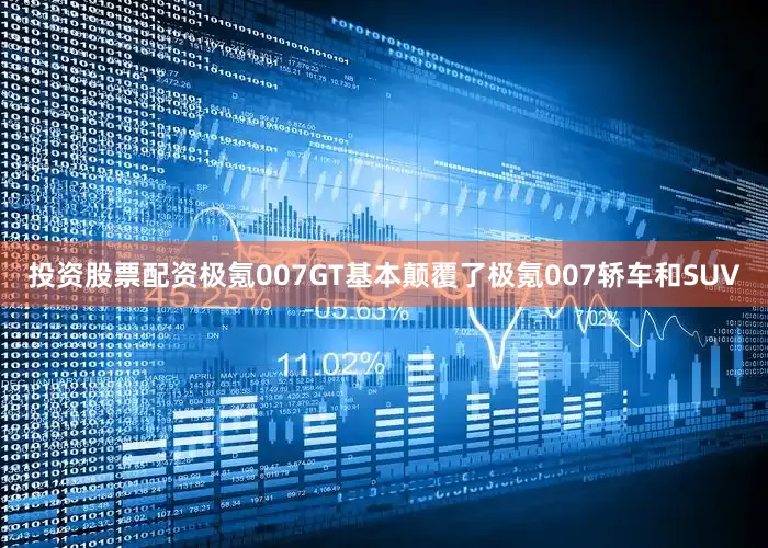 投资股票配资极氪007GT基本颠覆了极氪007轿车和SUV
